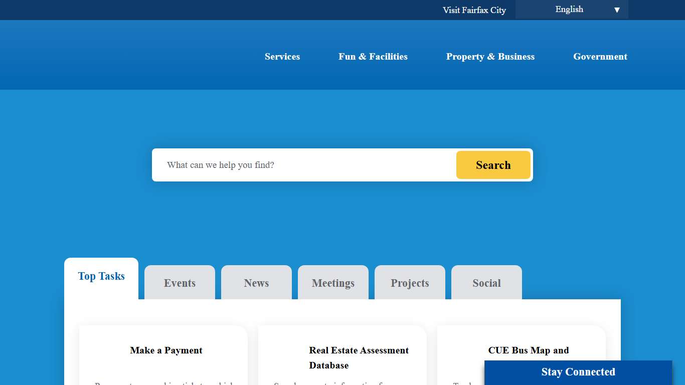 Home City of Fairfax, VA