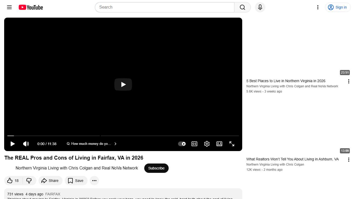 The REAL Pros and Cons of Living in Fairfax, VA in 2026 - YouTube